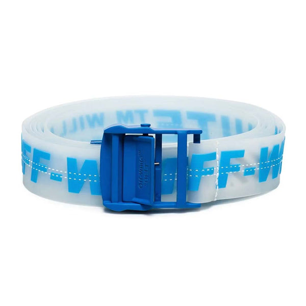 Off - White Rubber Belt Transparent Blue by Off White - NWAHYPE No.1 for streetwear Accessories in USA