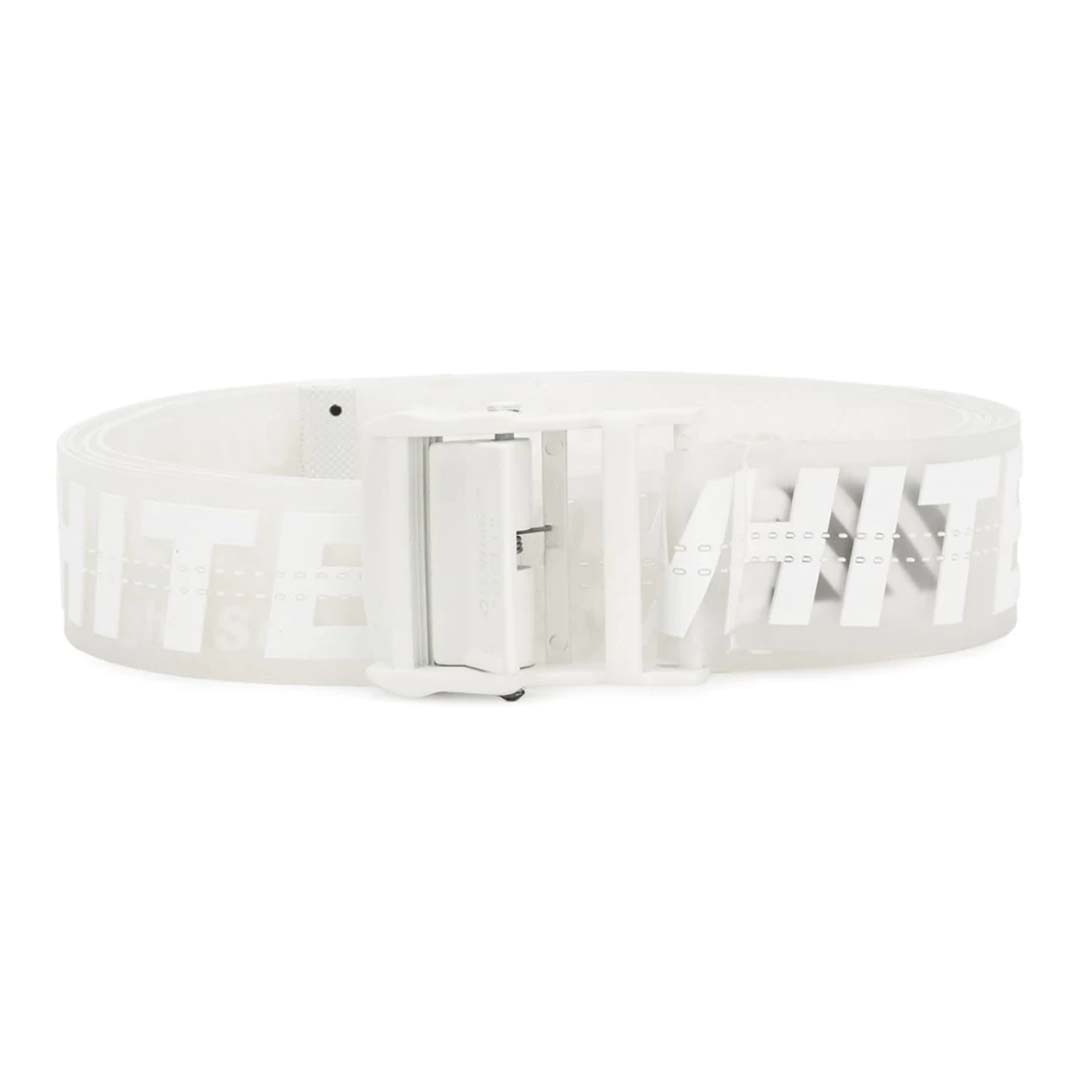 Off - White Rubber Belt Transparent White by Off White - NWAHYPE No.1 for streetwear Accessories in USA
