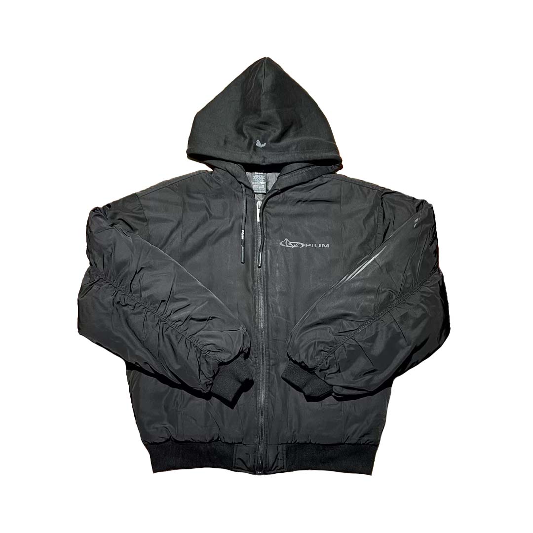 Opium No Fear Playboi Carti Hooded Bomber Jacket – NWAHYPE