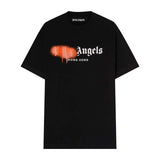 Palm Angels HK Sprayed Tee Black by Palm Angels - NWAHype No.1 for streetwear T-Shirts in USA
