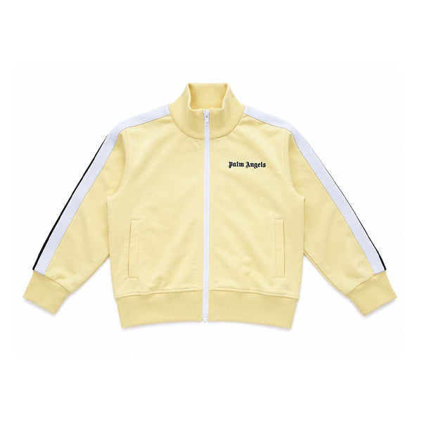 Palm Angels KIDS Classic Logo Track Jacket Yellow Navy White by Palm Angels - NWAHYPE No.1 for streetwear KIDS in USA