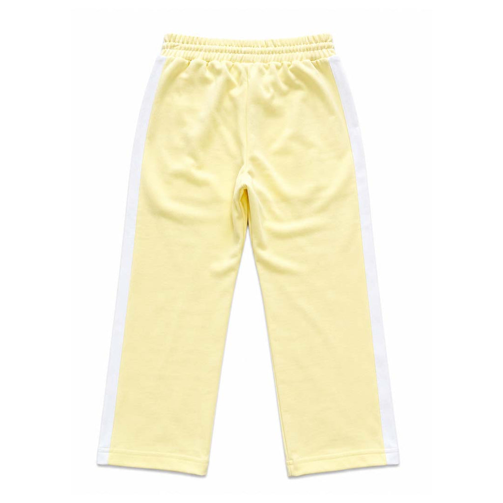 Palm Angels KIDS Classic Logo Track Pants Yellow Navy by Palm Angels - NWAHYPE No.1 for streetwear KIDS in USA