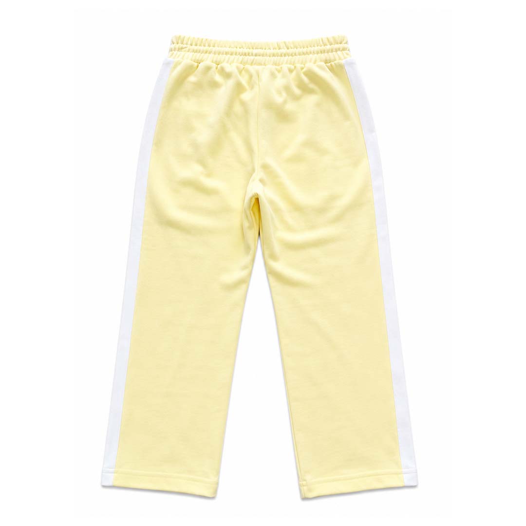 Palm Angels KIDS Classic Logo Track Pants Yellow Navy by Palm Angels - NWAHYPE No.1 for streetwear KIDS in USA