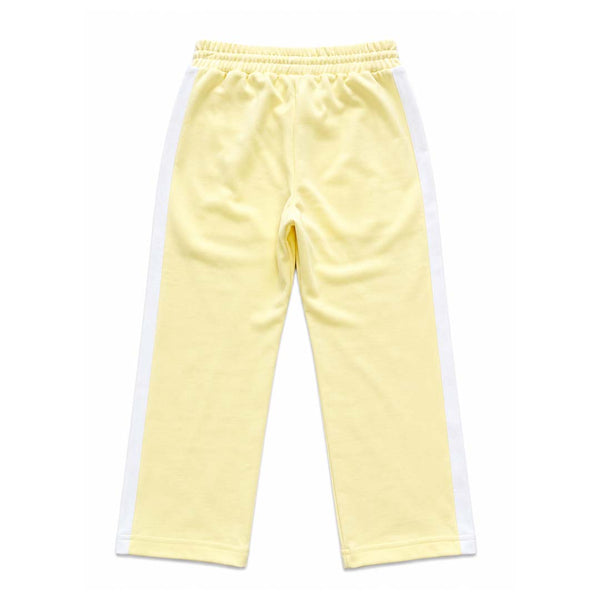 Palm Angels KIDS Classic Logo Track Pants Yellow Navy by Palm Angels - NWAHYPE No.1 for streetwear KIDS in USA