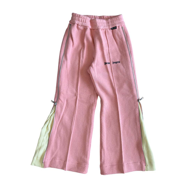 Palm Angels KIDS Pullout Zipper Pants Pink Yellow by Palm Angels - NWAHYPE No.1 for streetwear KIDS in USA