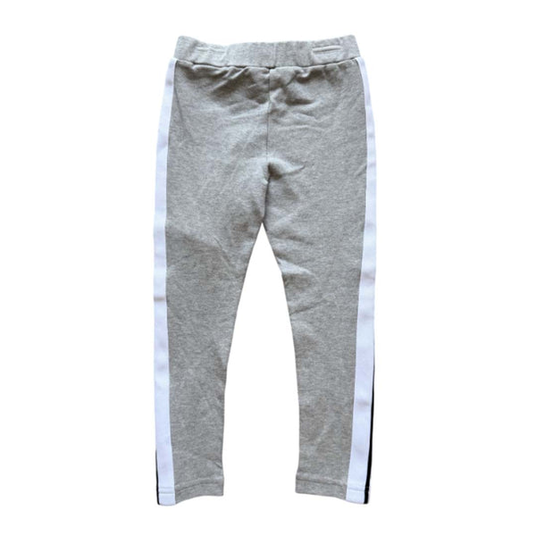 Palm Angels KIDS Track Leggings Melange Grey White by Palm Angels - NWAHYPE No.1 for streetwear KIDS in USA