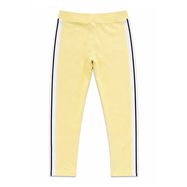 Palm Angels KIDS Track Leggings Yellow Navy Blue by Palm Angels - NWAHYPE No.1 for streetwear KIDS in USA