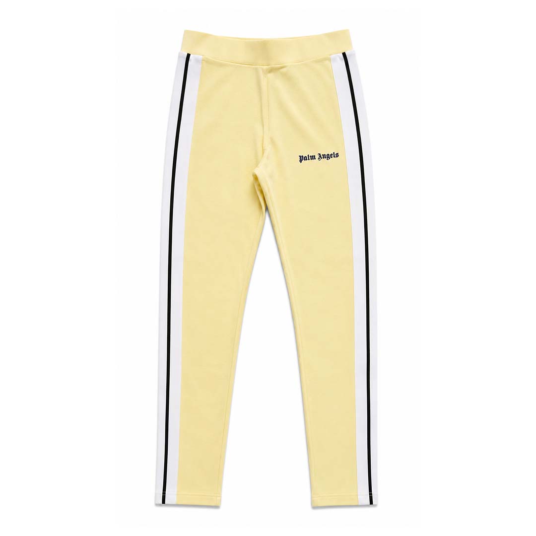 Palm Angels KIDS Track Leggings Yellow Navy Blue by Palm Angels - NWAHYPE No.1 for streetwear KIDS in USA