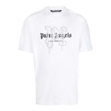 Palm Angels LA Monogram Spray Tee White by Palm Angels - NWAHype No.1 for streetwear T-Shirts in USA