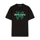 Palm Angels Milano Monogram Spray Tee Black by Palm Angels - NWAHype No.1 for streetwear T-Shirts in USA