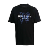 Palm Angels New York Monogram Spray Tee Black by Palm Angels - NWAHype No.1 for streetwear T-Shirts in USA