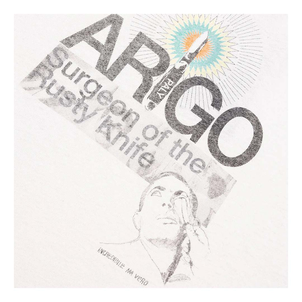 Paly Hollywood Arigo Surgeon Of The Rusty Knife Tee Cream by Paly Hollywood - NWAHYPE No.1 for streetwear T-Shirts in USA