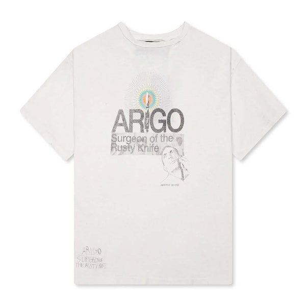 Paly Hollywood Arigo Surgeon Of The Rusty Knife Tee Cream by Paly Hollywood - NWAHYPE No.1 for streetwear T-Shirts in USA