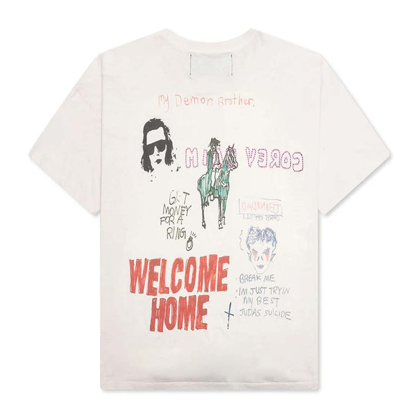 Paly Hollywood Bad Luck Tee Vintage White by Paly Hollywood - NWAHYPE No.1 for streetwear T-Shirts in USA