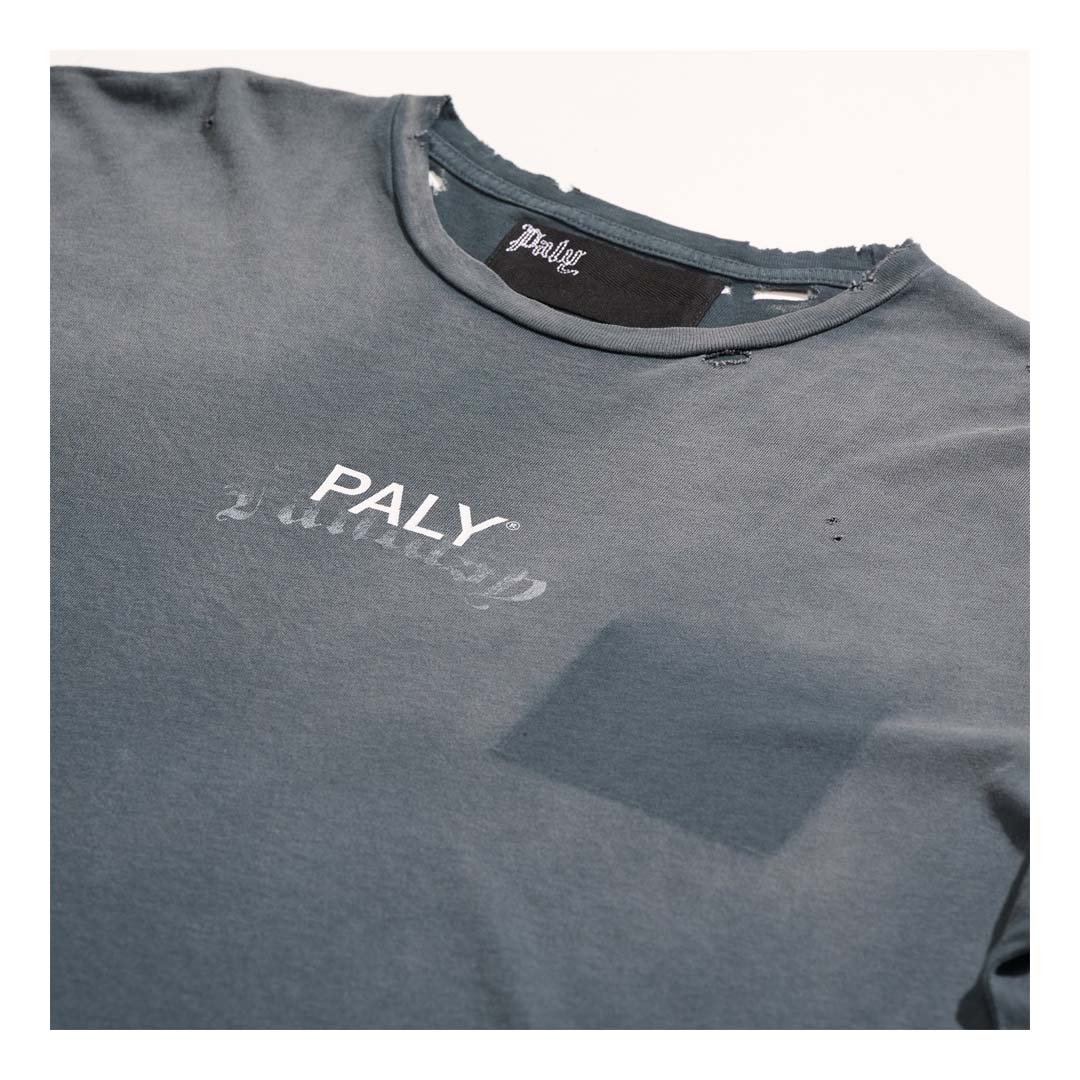 Paly Hollywood Core Logo Faded Black Tee by Paly Hollywood - NWAHYPE No.1 for streetwear T-Shirts in USA