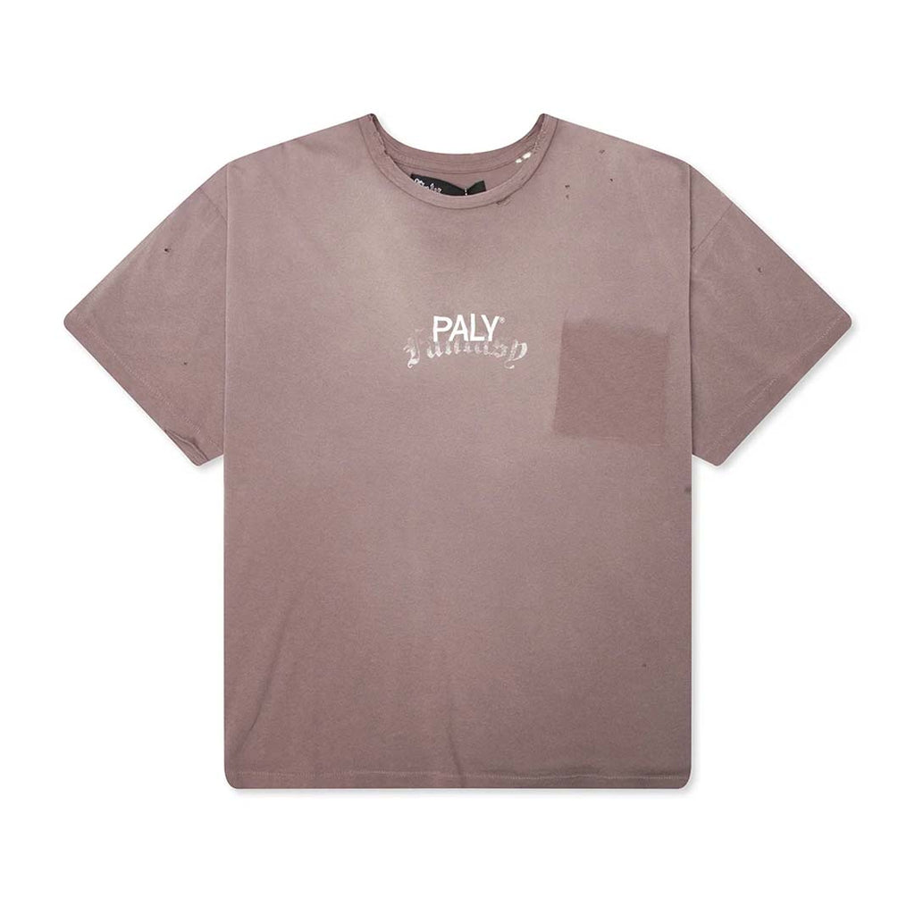 Paly Hollywood Core Logo Faded Brown Tee Jersey by Paly Hollywood - NWAHYPE No.1 for streetwear T-Shirts in USA