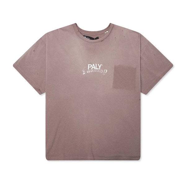 Paly Hollywood Core Logo Faded Brown Tee Jersey by Paly Hollywood - NWAHYPE No.1 for streetwear T-Shirts in USA