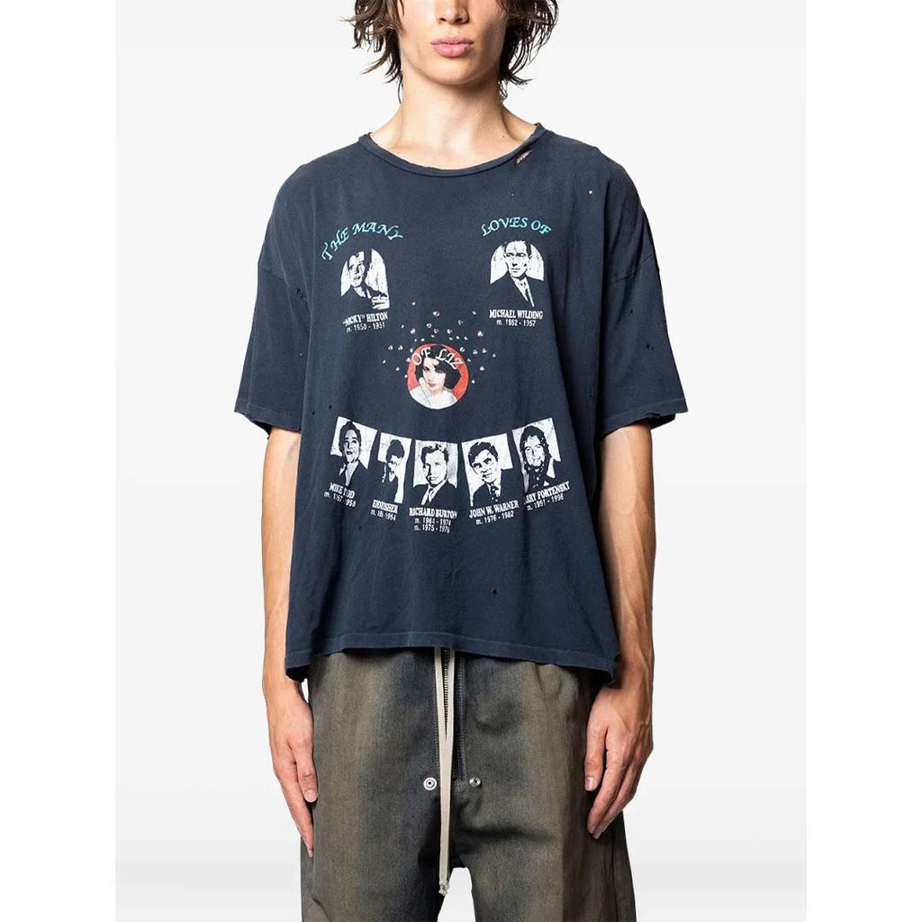 Paly Hollywood Loves of Liz Faded Navy Tee by Paly Hollywood - NWAHYPE No.1 for streetwear T-Shirts in USA