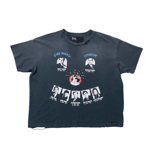 Paly Hollywood Loves of Liz Faded Navy Tee by Paly Hollywood - NWAHYPE No.1 for streetwear T-Shirts in USA