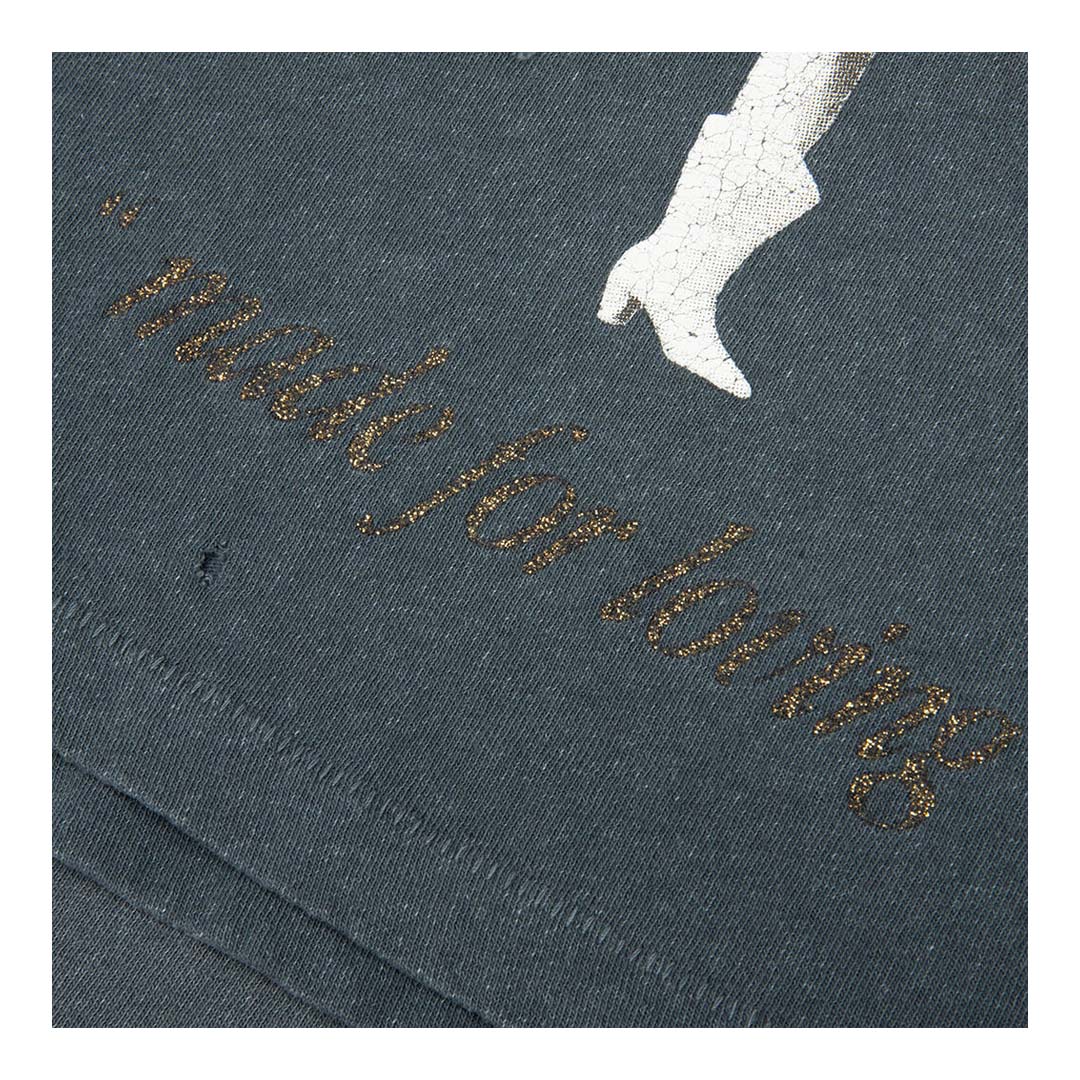 Paly Hollywood Myra Breckenridge Faded Black Long Sleeve Tee by Paly Hollywood - NWAHYPE No.1 for streetwear T-Shirts in USA