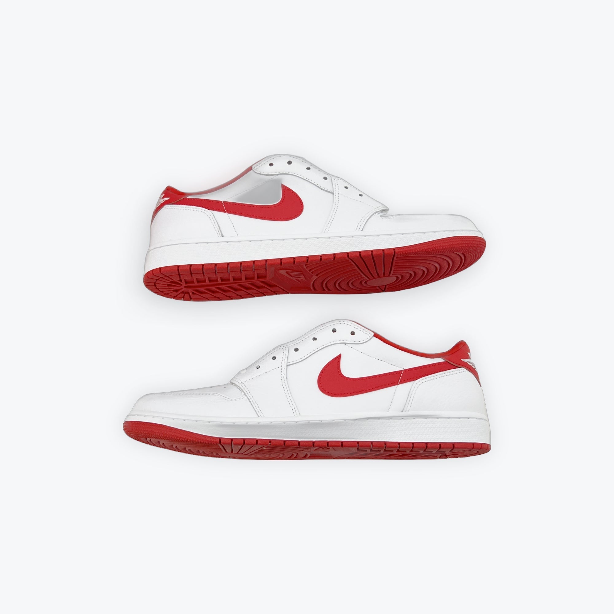 Preowned air Jordan 1 low white varsity red by Preowned - NWAHype 1 for streetwear Preowned in USA