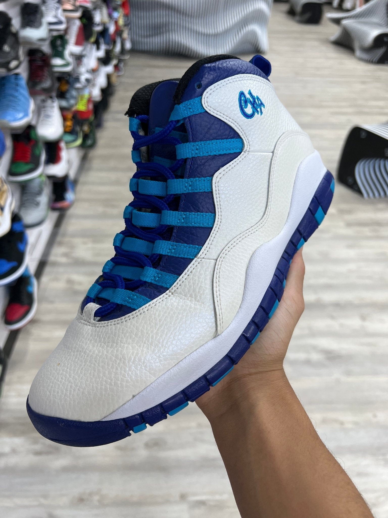 Preowned Air Jordan 10 Charlotte (NO BOX) by Preowned - NWAHype 1 for streetwear Preowned in USA