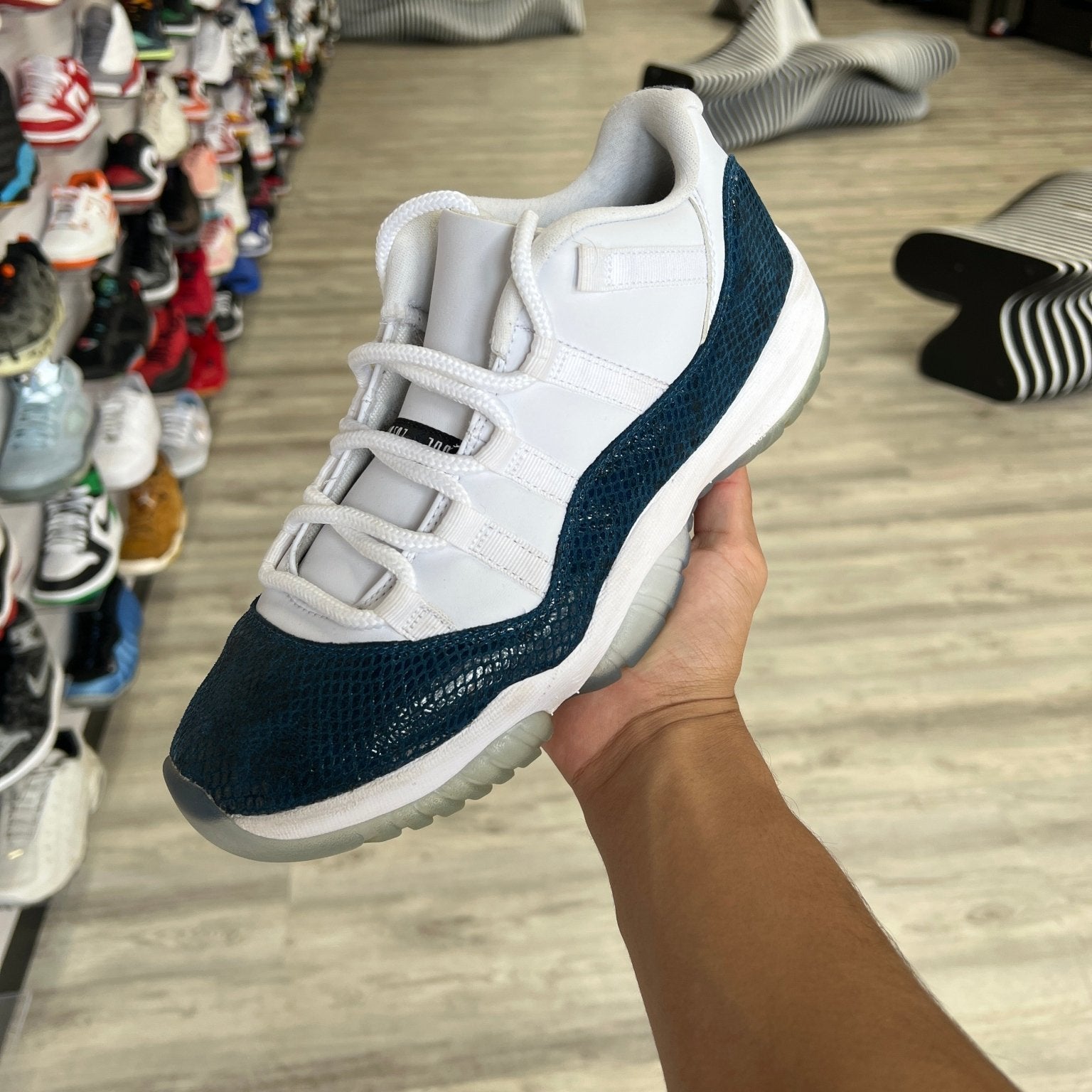 Preowned Air Jordan 11 Low Snakeskin by Preowned - NWAHype 1 for streetwear Preowned in USA