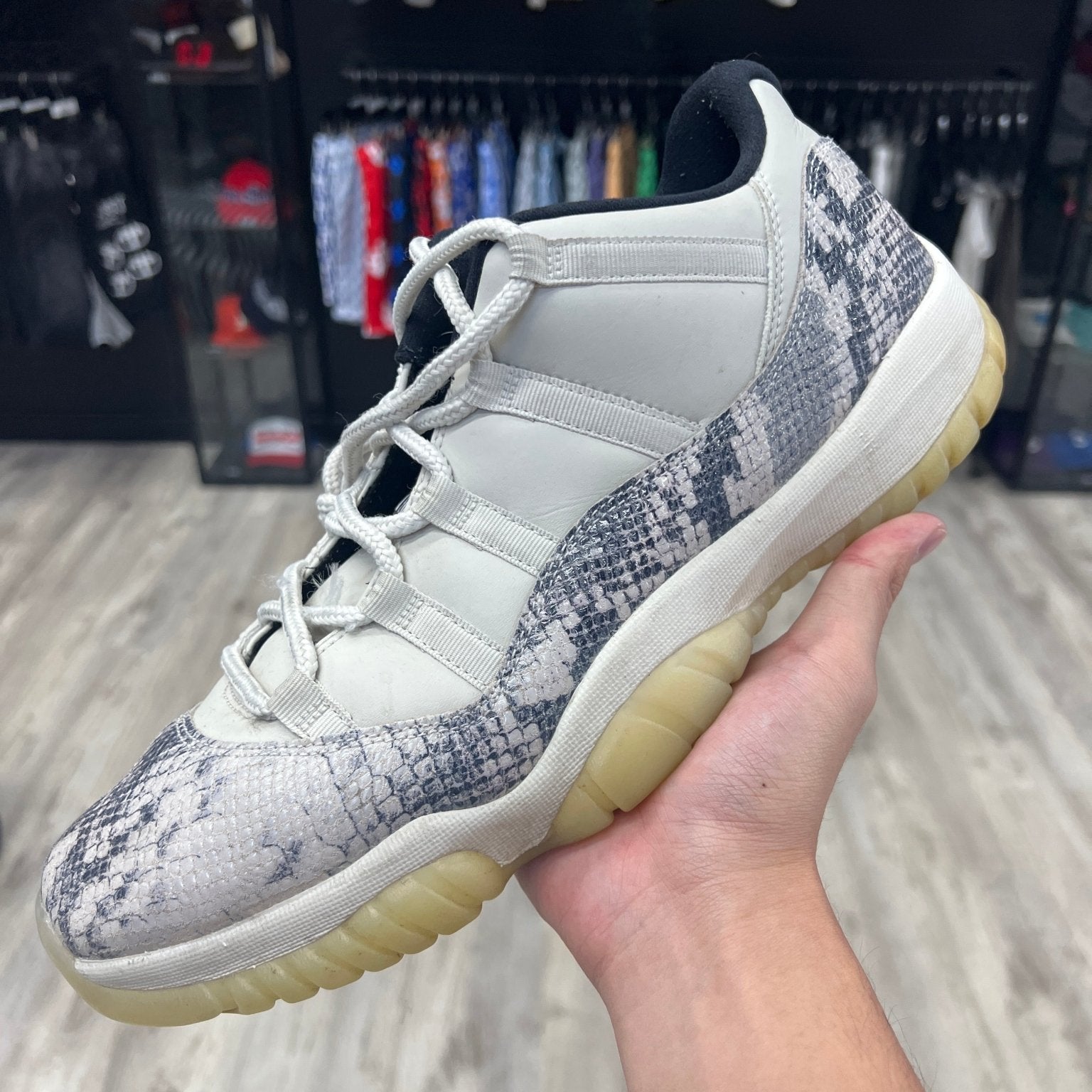 Preowned Air Jordan 11 Low Snakeskin by Preowned - NWAHype 1 for streetwear Preowned in USA