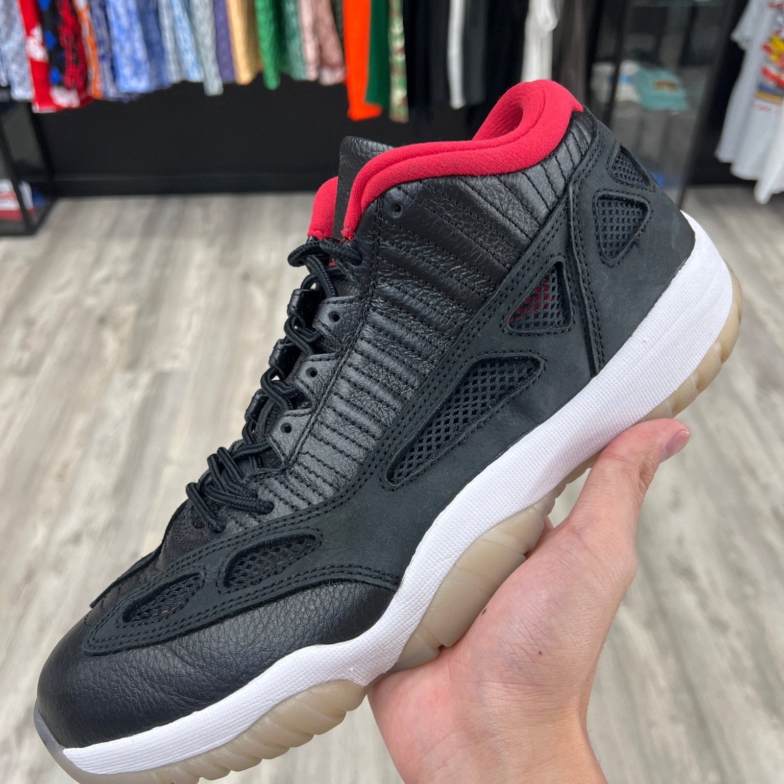 Preowned Air Jordan 11 Retro Low IE Bred (2021) by Preowned - NWAHype 1 for streetwear Preowned in USA