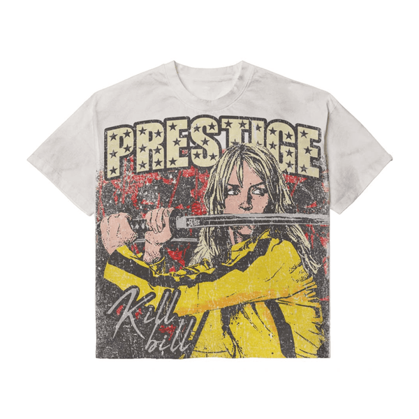 Prestige Bill Kill White Tee by Prestige - NWAHYPE No.1 for streetwear T-Shirts in USA