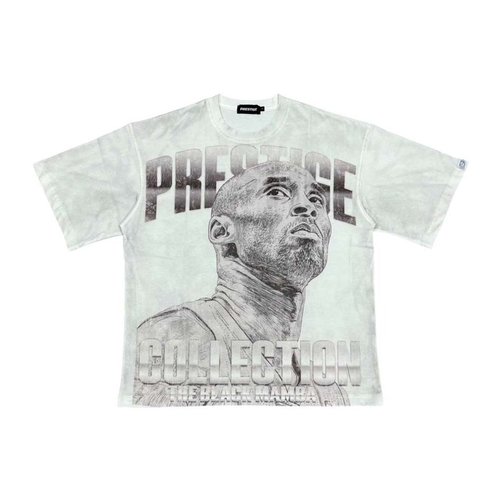 Prestige Black Mamba Distressed White Tee by Prestige - NWAHYPE No.1 for streetwear T-Shirts in USA