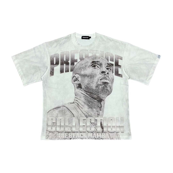 Prestige Black Mamba Distressed White Tee by Prestige - NWAHYPE No.1 for streetwear T-Shirts in USA