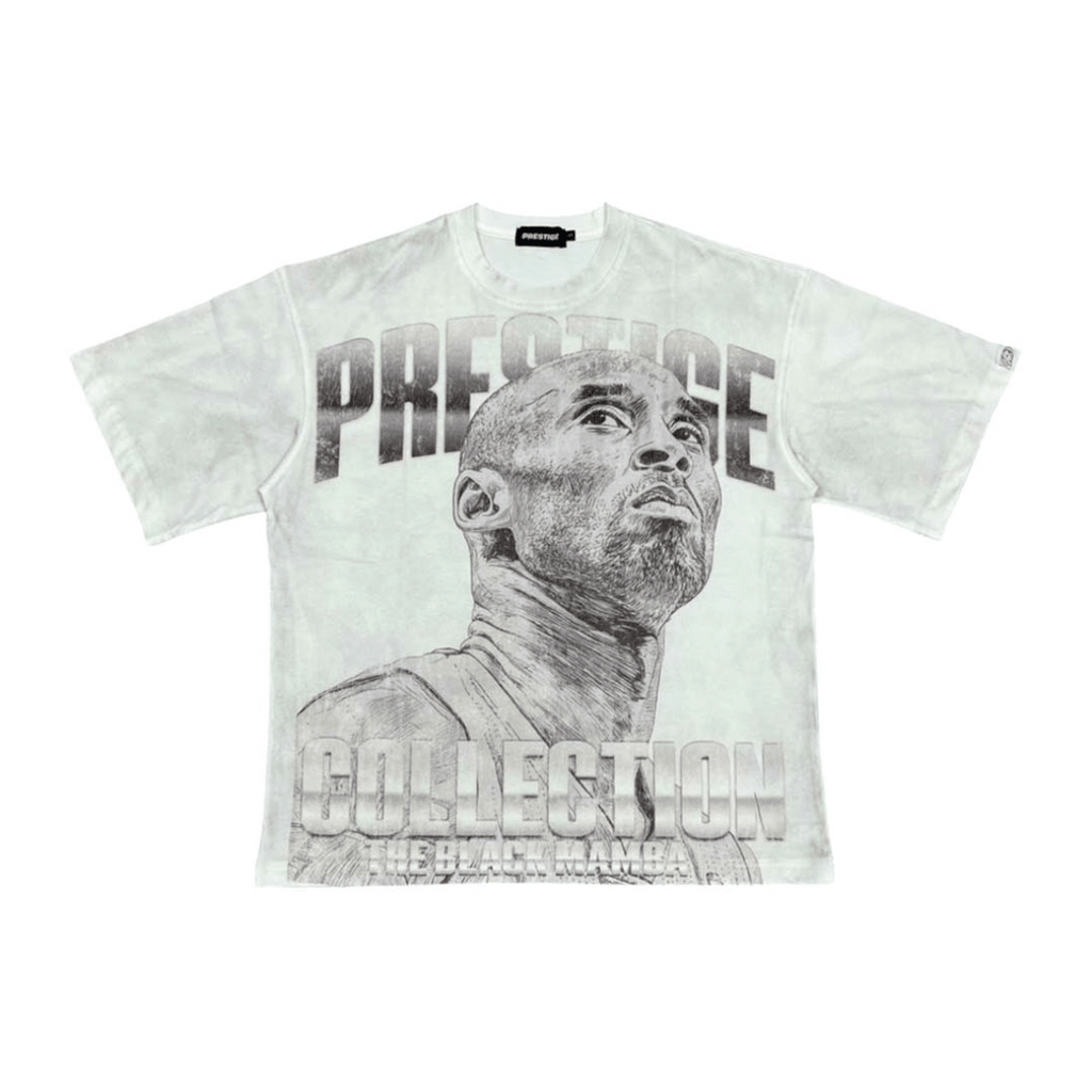 Prestige Black Mamba Distressed White Tee by Prestige - NWAHYPE No.1 for streetwear T-Shirts in USA