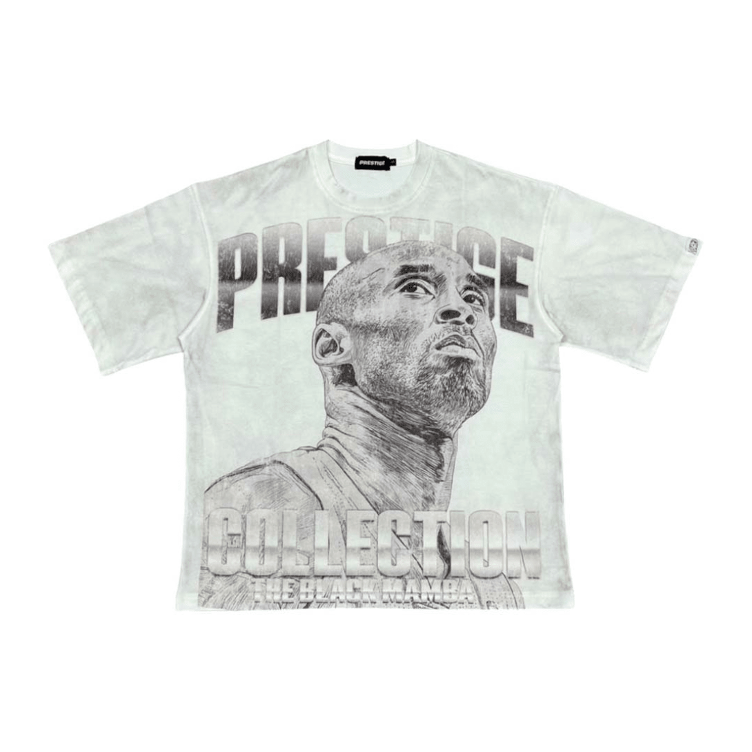 Prestige Black Mamba Distressed White Tee by Prestige - NWAHYPE No.1 for streetwear T-Shirts in USA
