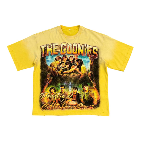 Prestige Goonies Tee Yellow by Prestige - NWAHYPE No.1 for streetwear T-Shirts in USA