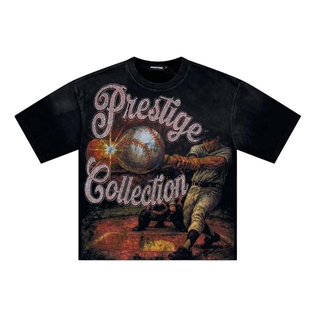 Prestige Home Run Tee Black by Prestige - NWAHYPE No.1 for streetwear T-Shirts in USA
