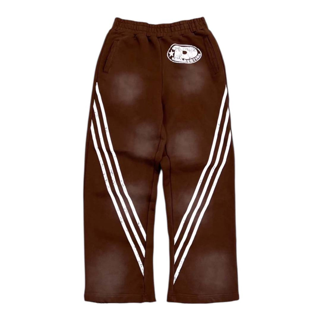 Prestige P Logo Sweatpants Brown by Prestige - NWAHYPE No.1 for streetwear Pants in USA