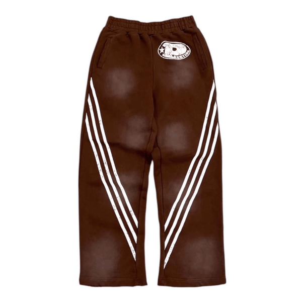 Prestige P Logo Sweatpants Brown by Prestige - NWAHYPE No.1 for streetwear Pants in USA