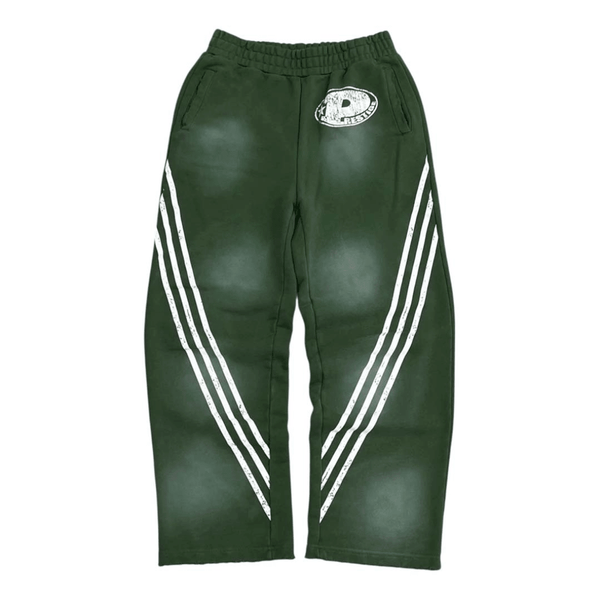 Prestige P Logo Sweatpants Green by Prestige - NWAHYPE No.1 for streetwear Pants in USA