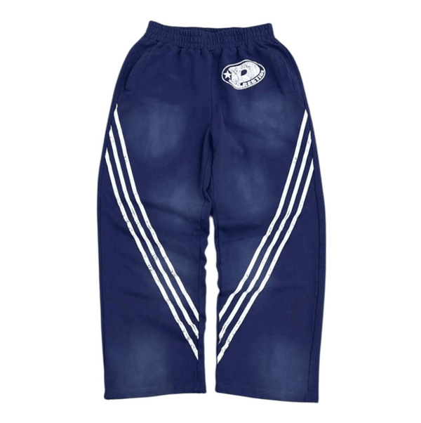 Prestige P Logo Sweatpants Navy Blue by Prestige - NWAHYPE No.1 for streetwear Pants in USA