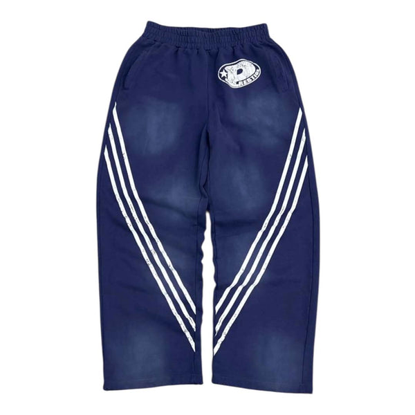 Prestige P Logo Sweatpants Navy Blue by Prestige - NWAHYPE No.1 for streetwear Pants in USA