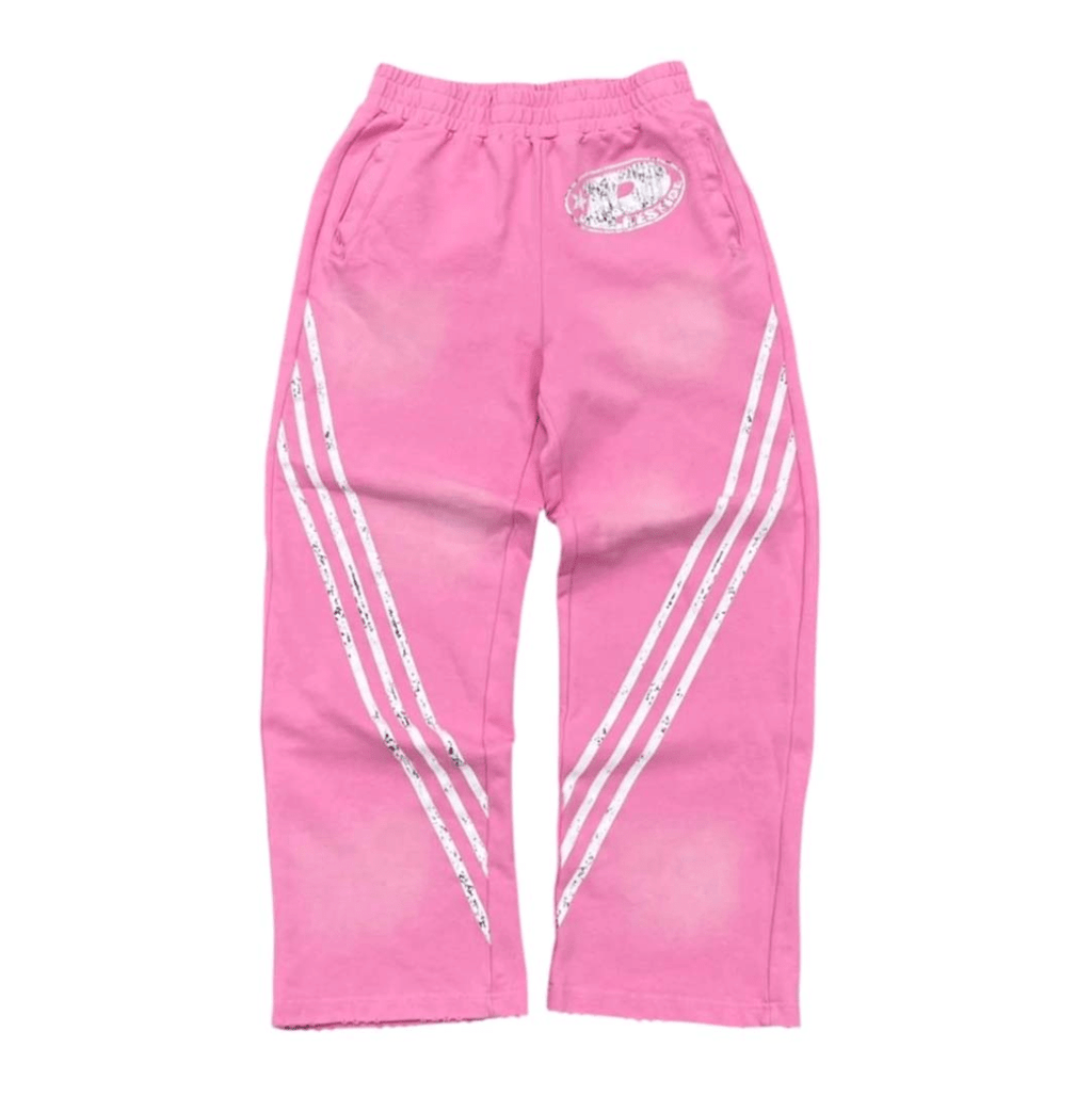 Prestige P Logo Sweatpants Pink by Prestige - NWAHYPE No.1 for streetwear Pants in USA