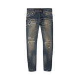 PURPLE BRAND Dirty Indigo Repair Jeans by Purple Brand - NWAHype 1 for streetwear Pants in USA