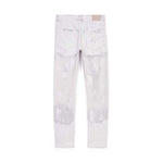 PURPLE BRAND Faded Ecru Crackle Jeans by Purple Brand - NWAHype 1 for streetwear Pants in USA