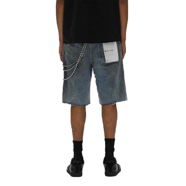 Purple Brand Ferrous Steel Blue Jean Shorts by Purple Brand - NWAHype No.1 for streetwear Shorts in USA