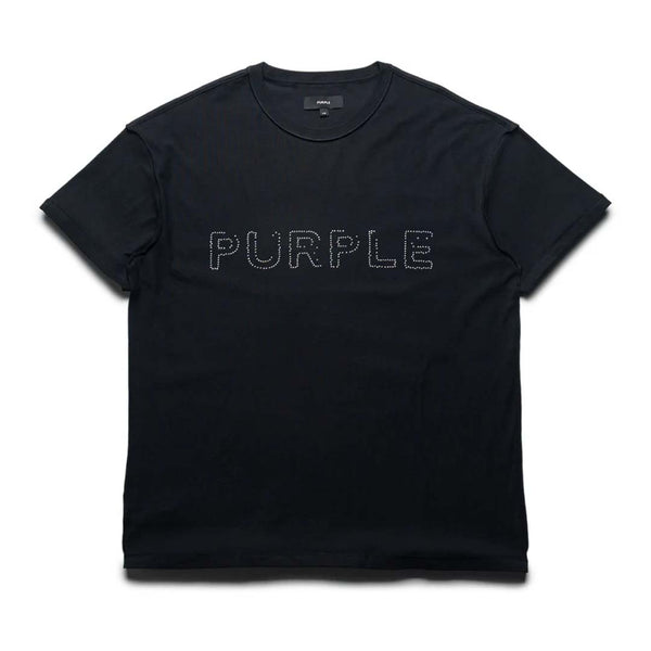 Purple Brand Inside Out Tee Studded Black by Purple Brand - NWAHYPE No.1 for streetwear T-Shirts in USA