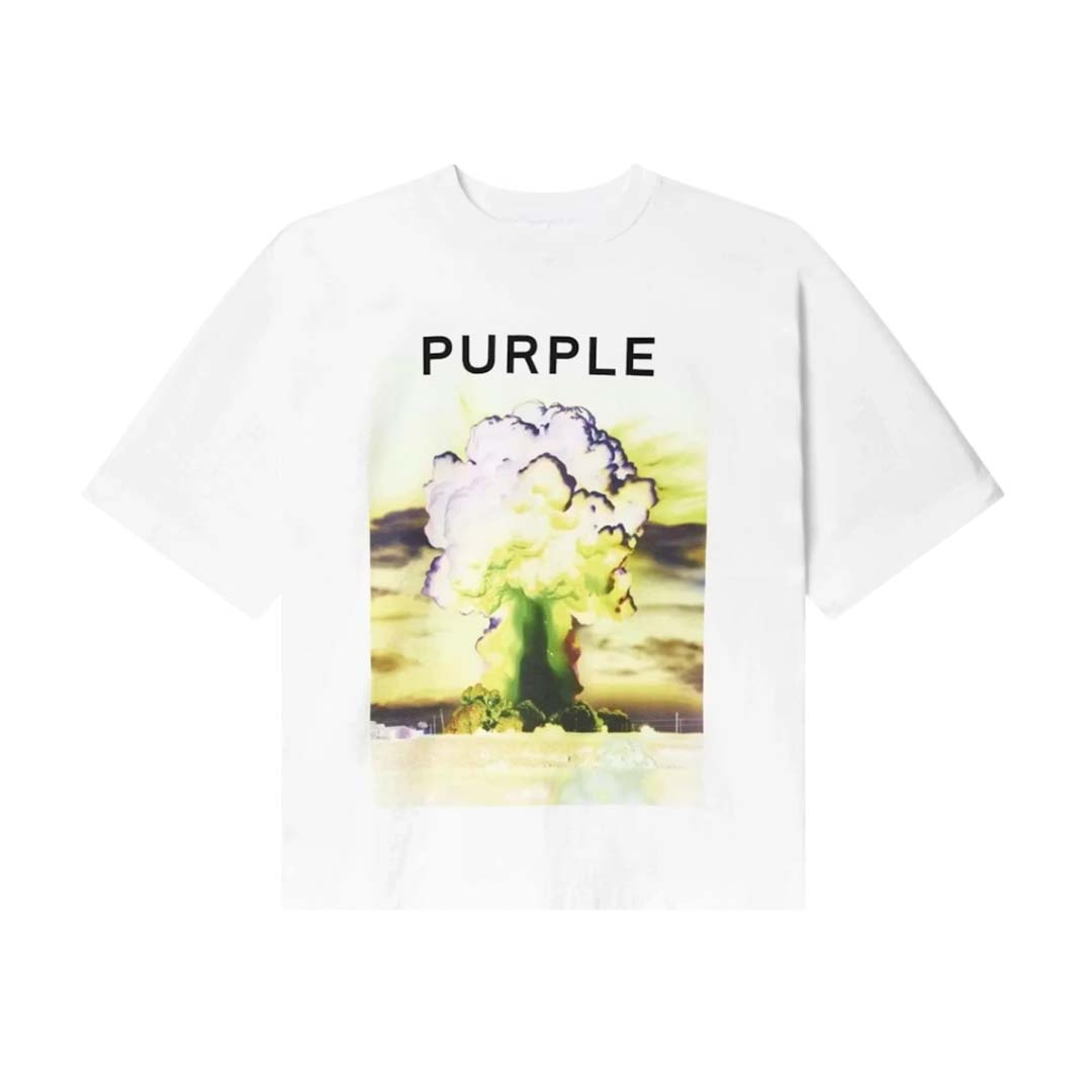 Purple Brand Jersey Tee Brilliant White by Purple Brand - NWAHype No.1 for streetwear T-Shirts in USA