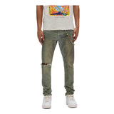 Purple Brand Light Dirty Wax Denim Jeans by Purple Brand - NWAHype 1 for streetwear Pants in USA