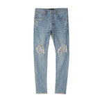 PURPLE BRAND Light Indigo Blowout Jeans by Purple Brand - NWAHype 1 for streetwear Pants in USA