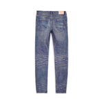 PURPLE BRAND Mid Indigo Frayed Blowout Jeans by Purple Brand - NWAHype 1 for streetwear Pants in USA